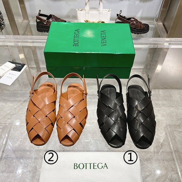 Domestically shipped Bottega Veneta Alfie slippers replica 2 colors 741343V