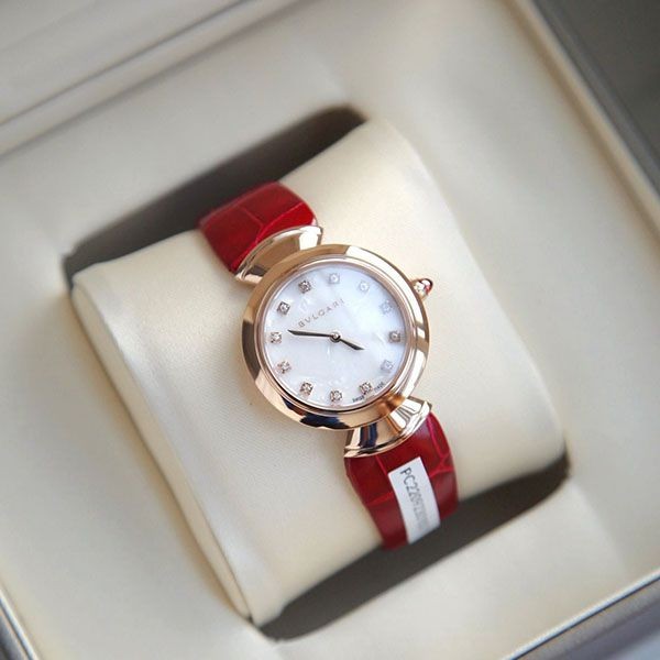 Attention ★ Bulgari Watch Diva Super Copy Dream Gold Bur57887