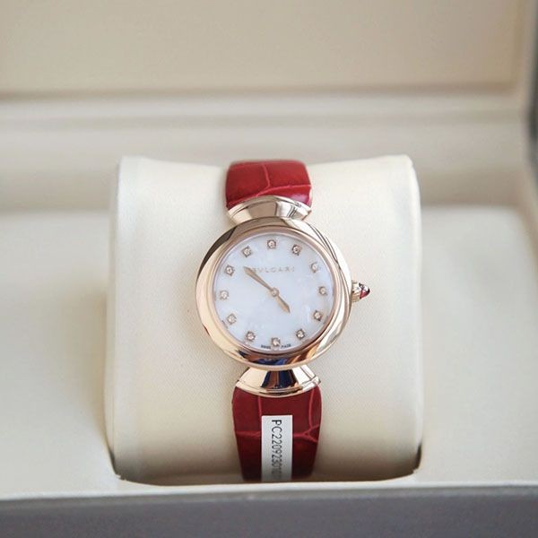 Attention ★ Bulgari Watch Diva Super Copy Dream Gold Bur57887