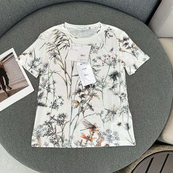 Must-have! Dior Herbarium Fake Cotton & Linen Jersey dep46302