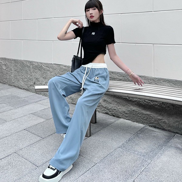 Loewe Anagram Embroidered Track Pants Replica lob43774