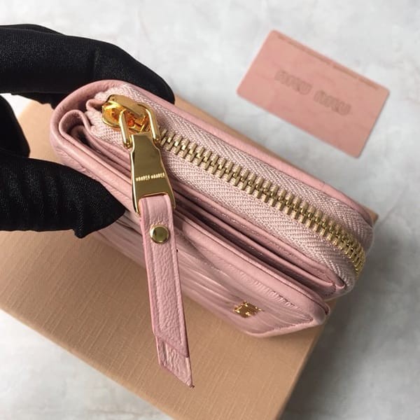 Free shipping Miu Miu card case fake card holder coin case myy86921