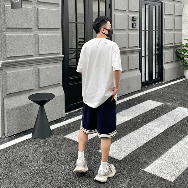 Immediate delivery Balenciaga Adidas stripe detail track pants replica bao30843