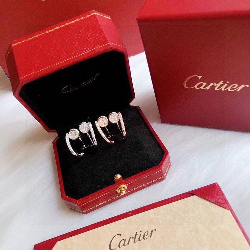 New sale Cartier Juste un Clou earrings replica 2 colors kay71391