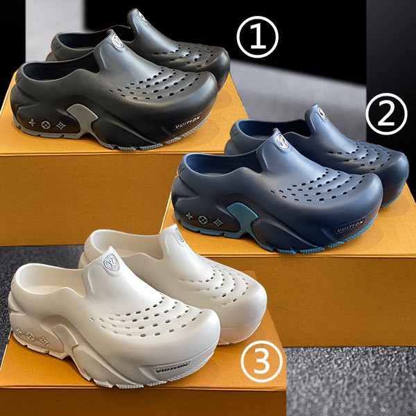 ☆Super popularLouis Vuitton LV Shark Line Sandals Replica 3 colors 1absms ☆Super popularLouis Vuitton LV Shark Line Sandals Replica 3 colors 1absms