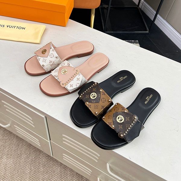 CheapLouis Vuitton framed flat mules with tracking vud18399