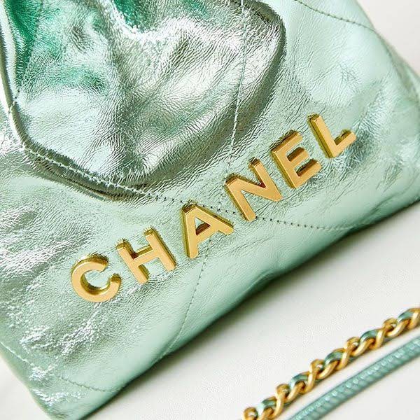 n grade recommended chanel 22 mini handbag shf04951