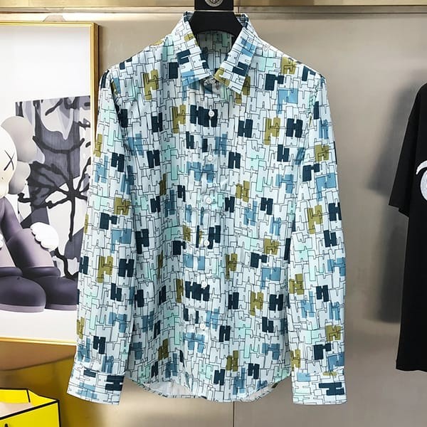 ★Popular in Japan! Hermes Replica Coups de GouaH Long Sleeve Sporty Fit Shirt err93710 ★Popular in Japan! Hermes Replica Coups de GouaH Long Sleeve Sporty Fit Shirt err93710