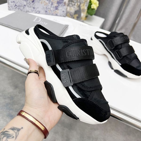 Fluffy and comfortable to wear★ Dior platform sandals copy der60269