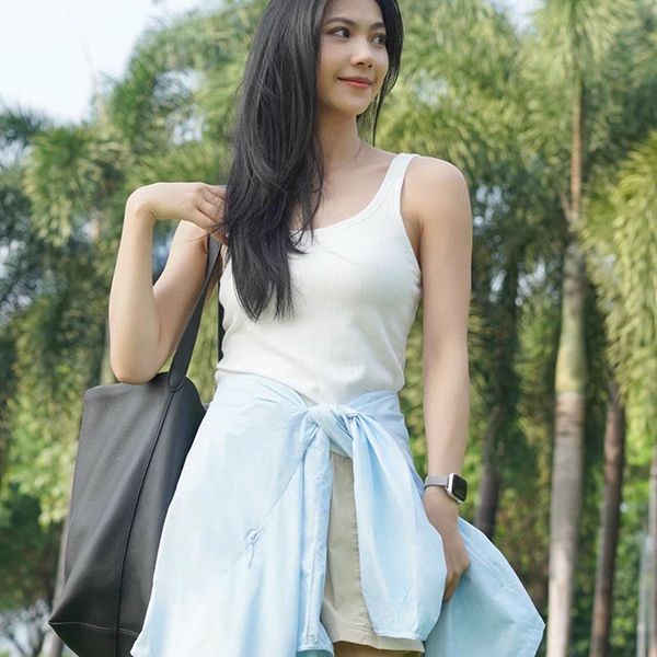 New color release ☆ Burberry tank top copy white Ban81116