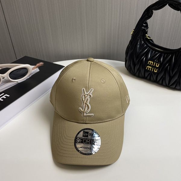 Limited quantity! YSL New Era fake collaboration cap Sas15035