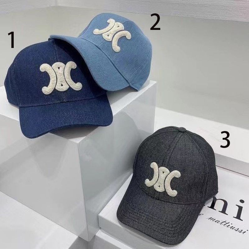 Rapidly rising in popularity [Celine cap copy] Triomphe baseball cap fake Cea76425