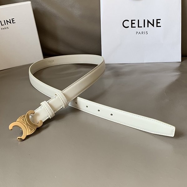 Sold out and popular ☆ Elegant Celine Medium Triomphe Belt 2.5cm Replica Cez59397
