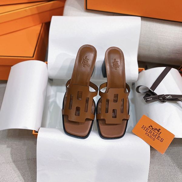Hermes Sandals N-grade logo H mark 6cm heel Summery? erq71952 Hermes Sandals N-grade logo H mark 6cm heel Summery? erq71952