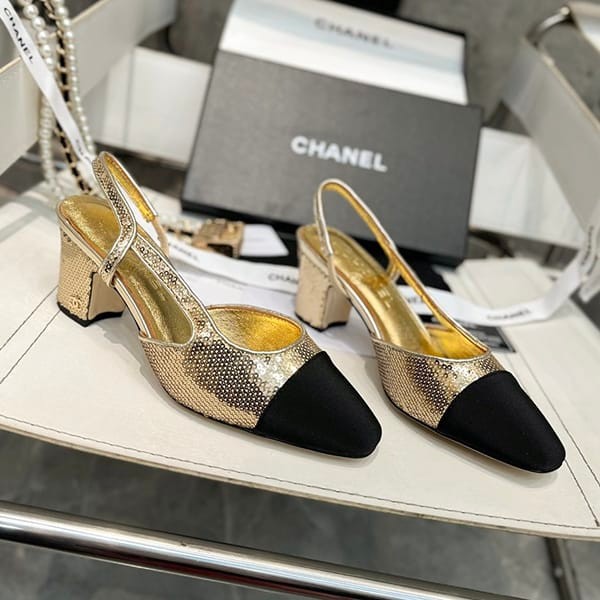 Perfect gift: Chanel replica slingback suede shq79912 Perfect gift: Chanel replica slingback suede shq79912