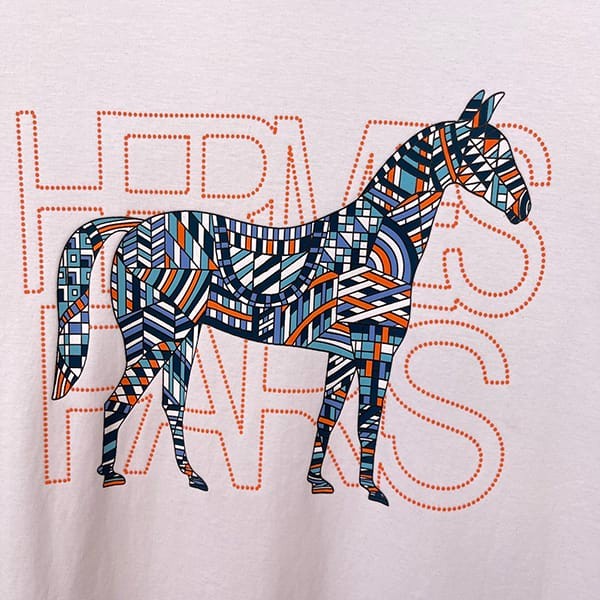 Secured Hermes Capsule Sports Cut and Sewn T-Shirt Parody 2 Colors erz14207