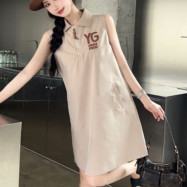 I definitely want it! Miu Miu Panama Cotton Dress Replica myk38113