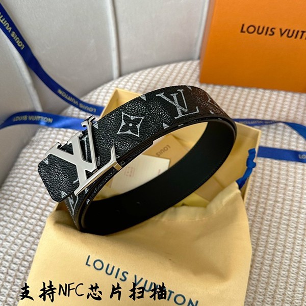 PopularLouis Vuitton Belt Replica Santur LV Shape Reversible Taurillon vun17656