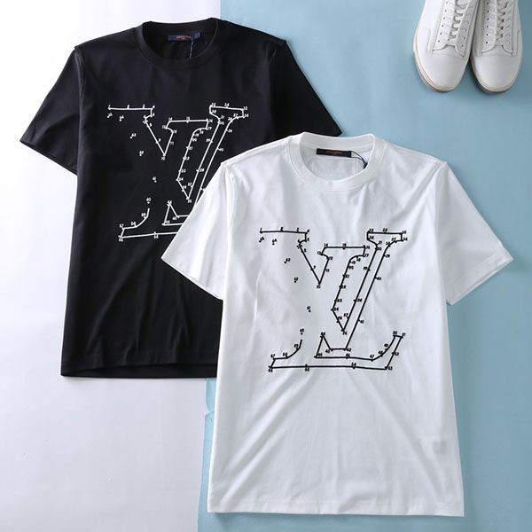 CompetitiveLouis Vuitton Replica LV Stitch Print & Embroidery T-Shirt 2 Colors vuz90956 CompetitiveLouis Vuitton Replica LV Stitch Print & Embroidery T-Shirt 2 Colors vuz90956