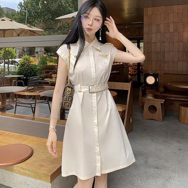 New color available ☆ Fendi Belted Dress Replica White fer15517 New color available ☆ Fendi Belted Dress Replica White fer15517