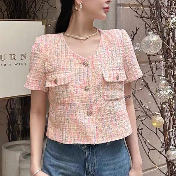 Chanel Flower Button Cardigan Replica shd11746, Sold Out