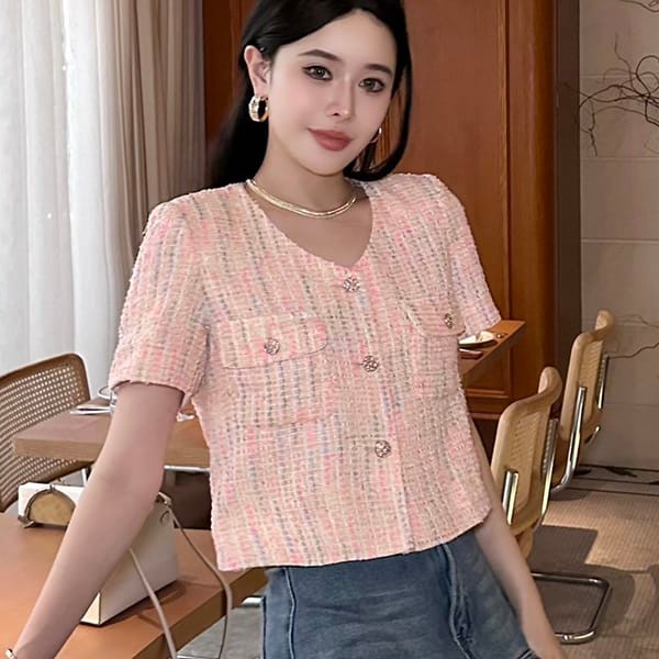 Chanel Flower Button Cardigan Replica shd11746, Sold Out