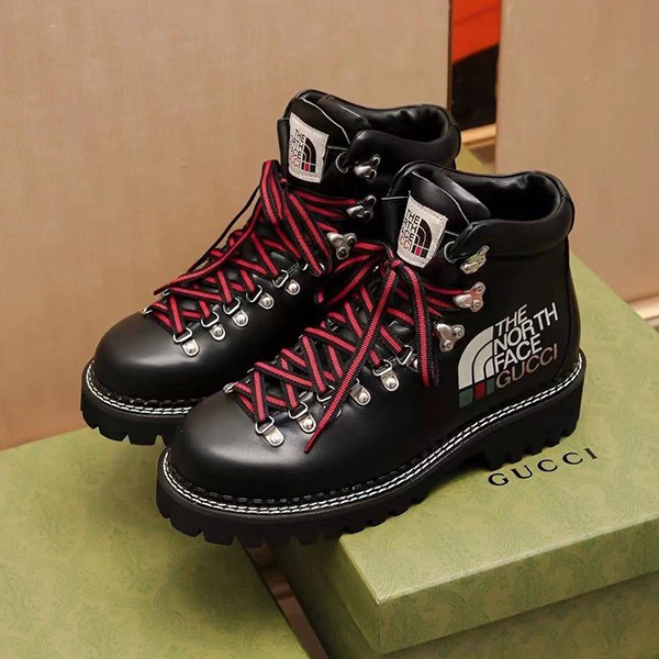 Gucci North Face replica men's short boots super limited edition? gud39061