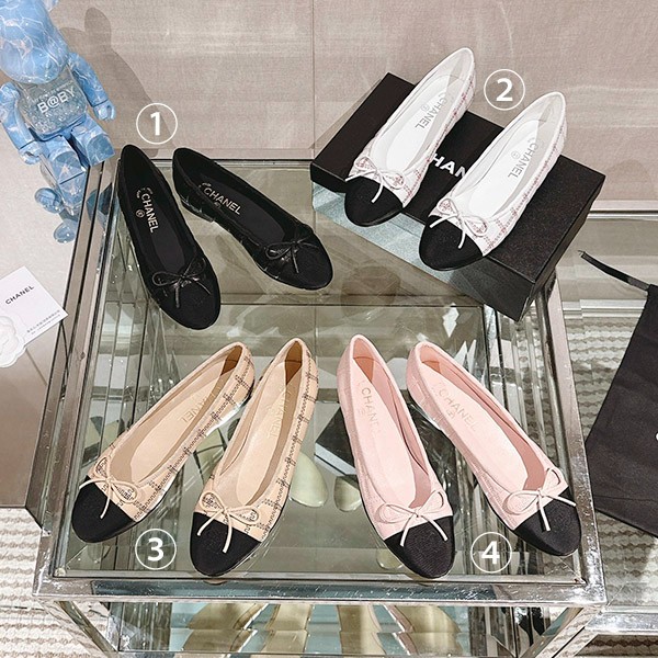 [Want to get all the colors?] Chanel Replica Ballerina Flat Pumps 4 colors G45591