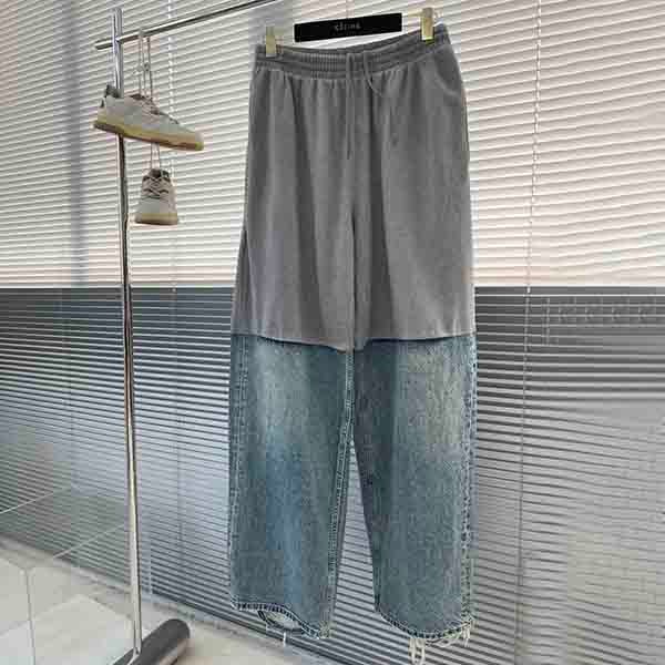 [Great Deal] Balenciaga Replica Patched Sweatpants bai79054