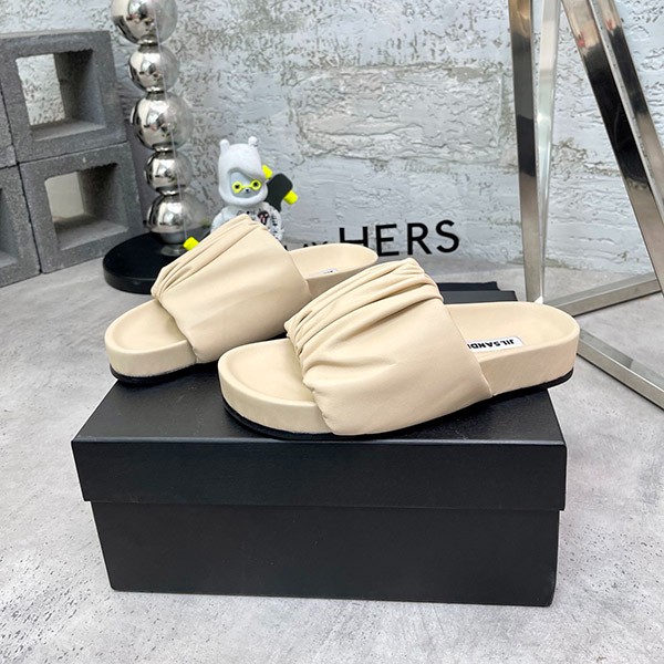 Jil Sander Leather Slide Sandals Replica Platform Jic80800