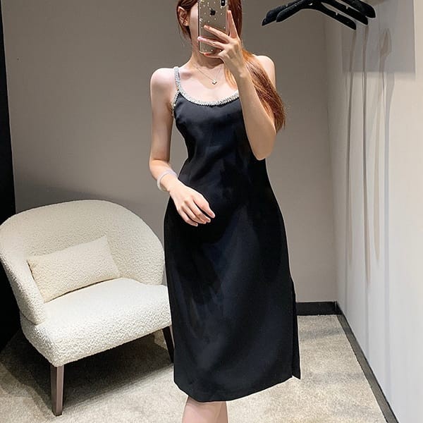 High quality Miu Miu embroidered caddy dress replica myz65725 High quality Miu Miu embroidered caddy dress replica myz65725