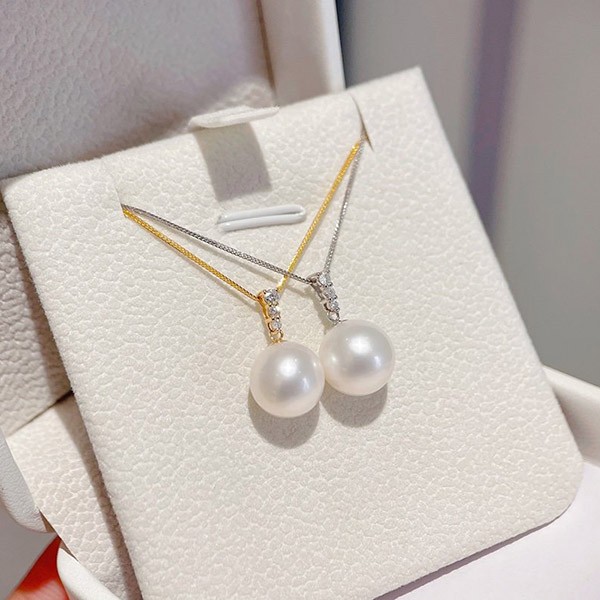 MIKIMOTO Replica Akoya Pearl Pendant Diamond miy28013