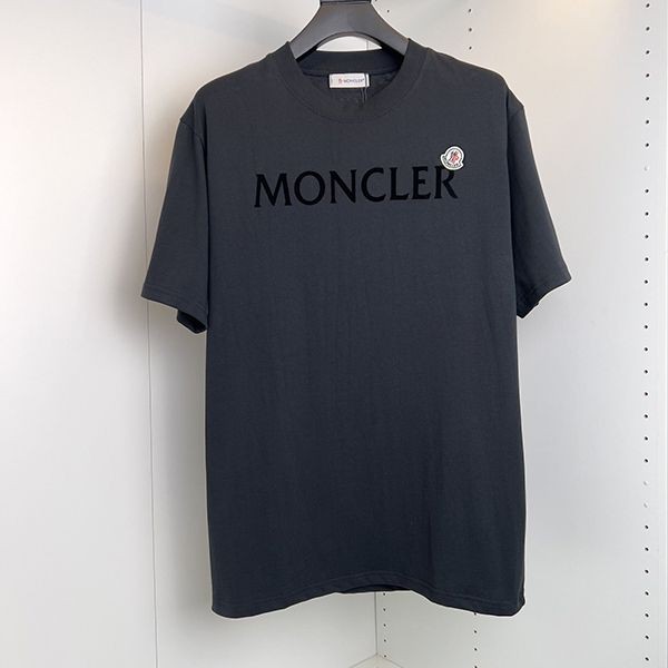 Comfortable Moncler replica logo cotton crew neck T-shirt moh72542 Comfortable Moncler replica logo cotton crew neck T-shirt moh72542