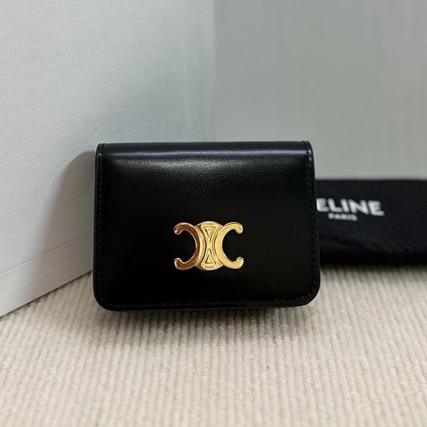 ★Popular in Japan! Celine Replica Triomphe Calfskin Compact Wallet 10K623DPV ★Popular in Japan! Celine Replica Triomphe Calfskin Compact Wallet 10K623DPV