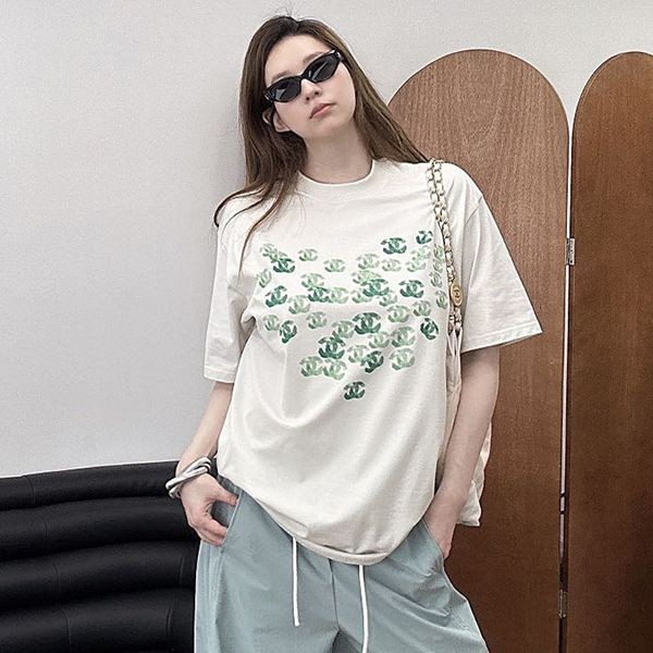 I definitely want it! Cute? Chanel CC Cotton T-shirt parody sht06524