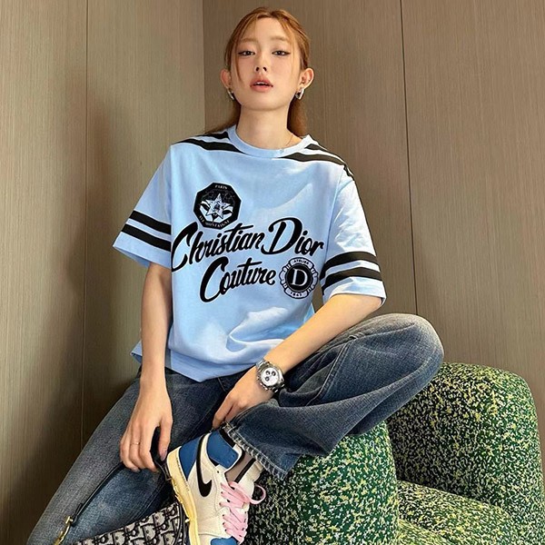 ☆Super popular☆Christian Dior Couture T-shirt replica (Relaxed fit) 2 colors 483J636B0554 ☆Super popular☆Christian Dior Couture T-shirt replica (Relaxed fit) 2 colors 483J636B0554