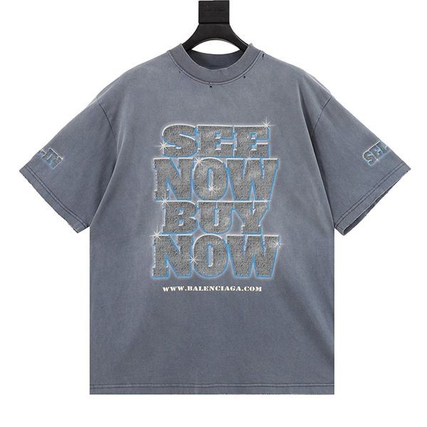 Perfect gift: Balenciaga logo hoodie SNBN distressed ban59762