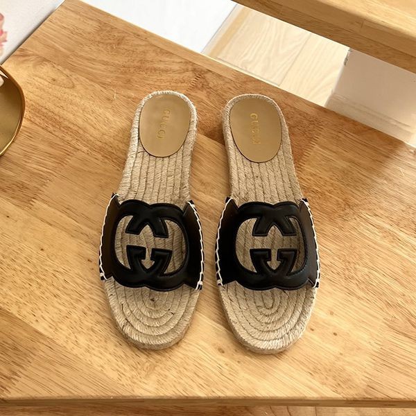 ★Gucci★Interlocking G Cutout Slide Sandals guj90267 ★Gucci★Interlocking G Cutout Slide Sandals guj90267