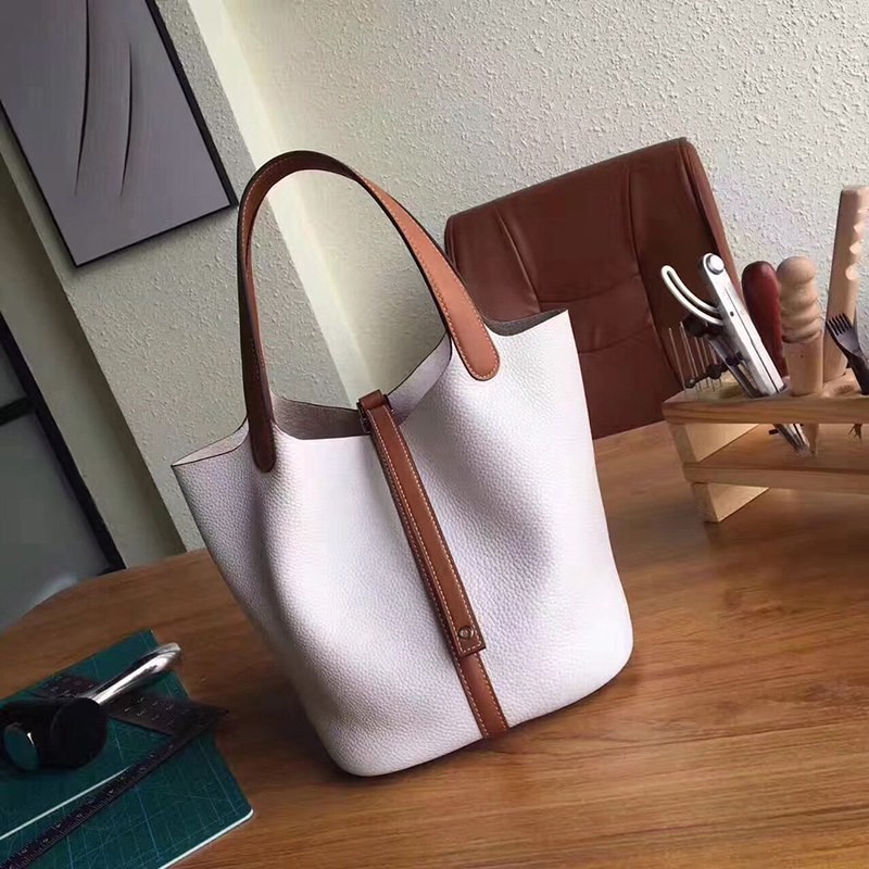 ☆Super popular☆Hermes Picotin Lock replica PM18 silver hardware eru57082 ☆Super popular☆Hermes Picotin Lock replica PM18 silver hardware eru57082