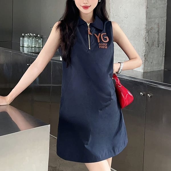 New sale Miu Miu Panama cotton dress replica myh92801 New sale Miu Miu Panama cotton dress replica myh92801