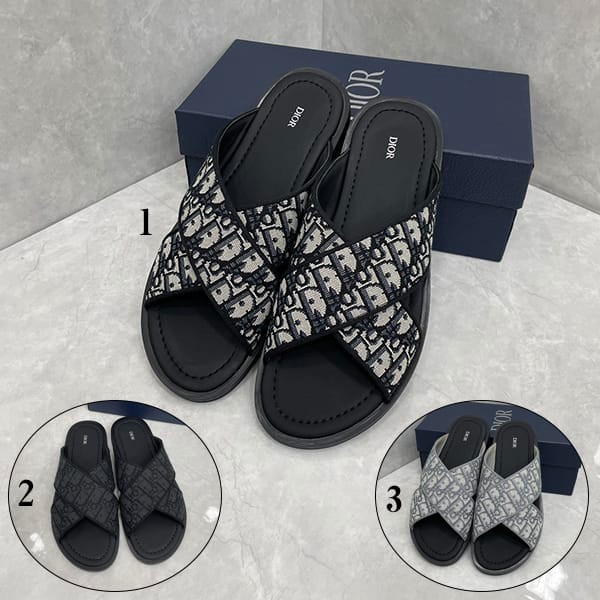 Hard to find Dior men's fashion sandals in 3 colors dez70820