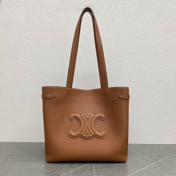 Celine replica ☆ Medium Cabas Anais Cuir Triomphe popular 116853ENY04LU