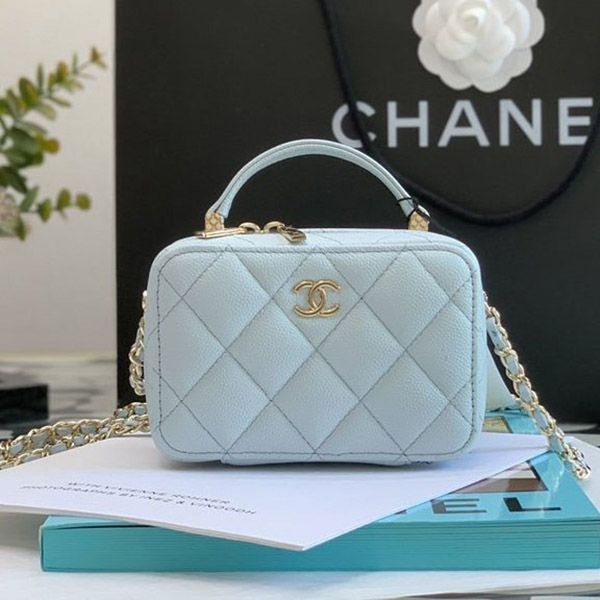 Cute Chanel Vanity Case Fake Shoulder Bag sho78677 Cute Chanel Vanity Case Fake Shoulder Bag sho78677