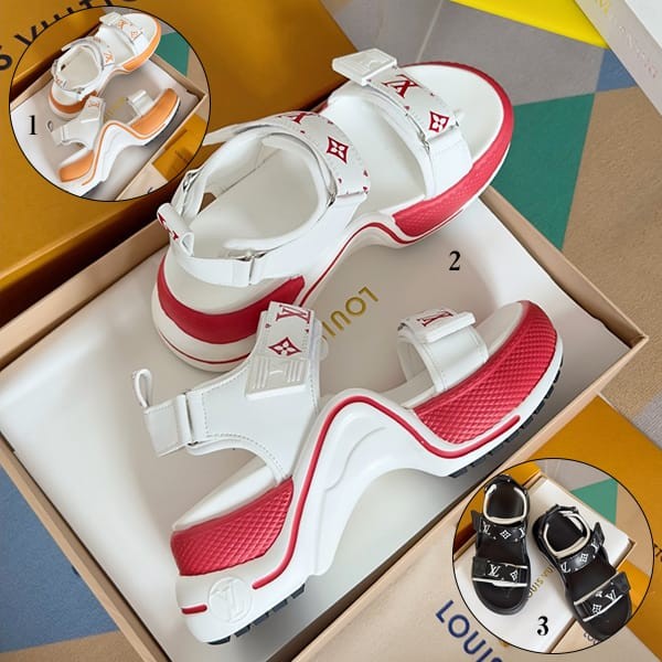 [Very easy to use]Louis Vuitton LV Arclight Line Sandals Replica 3 colors vuo98296