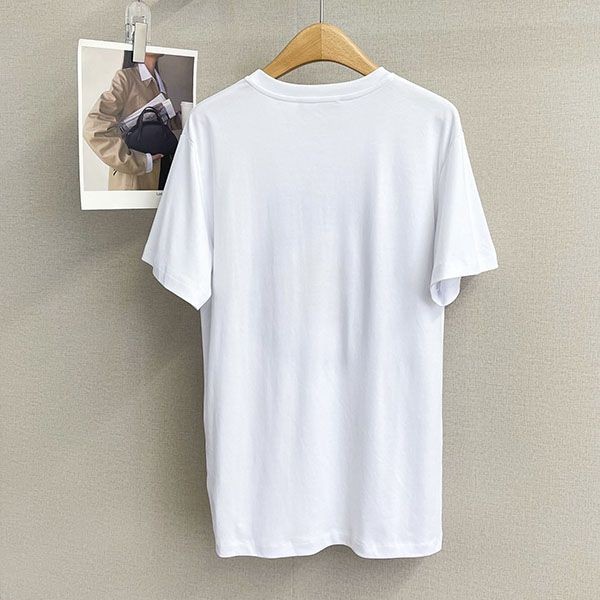 Louis Vuitton collaboration T-shirt copy top white short sleeve face 1AB869