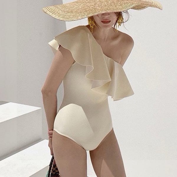 Rare Chanel Coco Beach One Piece Swimsuit Replica shk04327