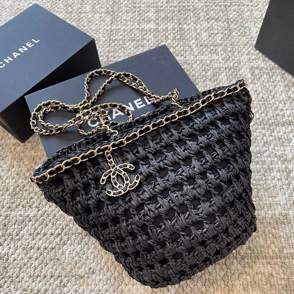 Seasonal limited edition★Fake Chanel basket bag★Cute CC charm shi70765 Seasonal limited edition★Fake Chanel basket bag★Cute CC charm shi70765