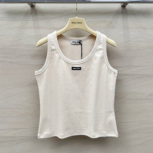 [Cute? New] Miu Miu logo tank top replica myd82392
