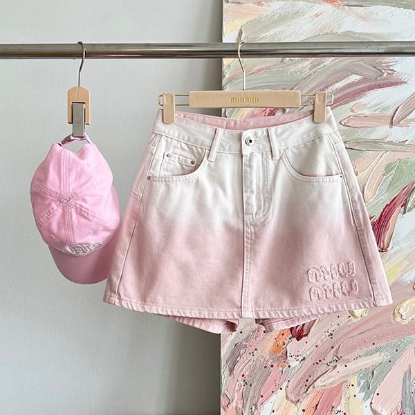 New sale Miu Miu replica denim shorts myc75408