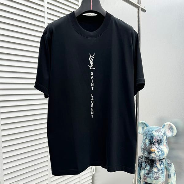 Immediate delivery Saint Laurent n-grade signature logo T-shirt Sai54214 Immediate delivery Saint Laurent n-grade signature logo T-shirt Sai54214